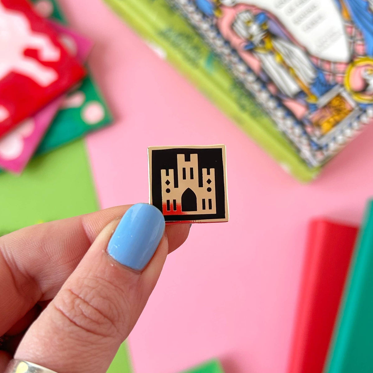 Medieval Abbey Pin