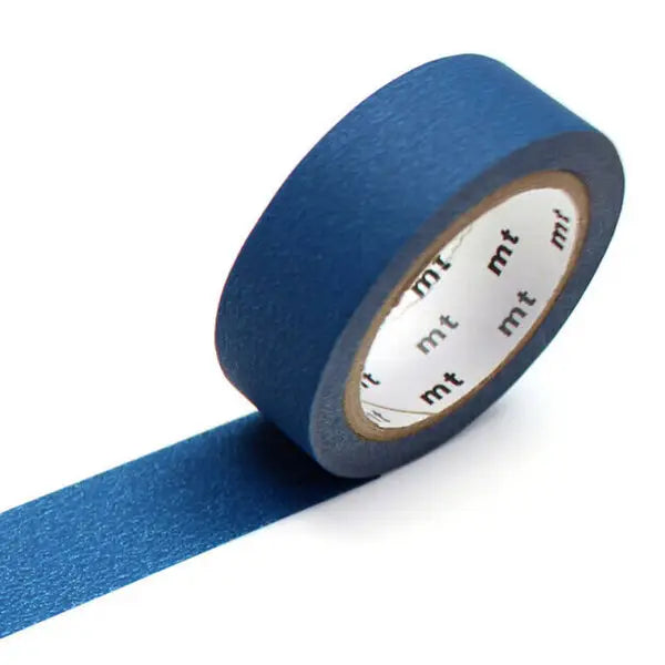 Matte Stormy Sea Blue Washi Tape