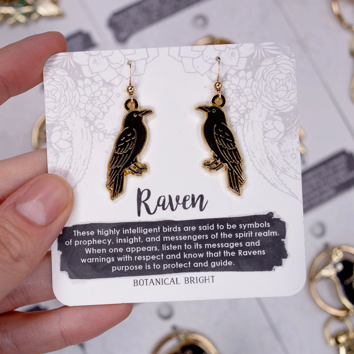 Raven Dangle Earrings