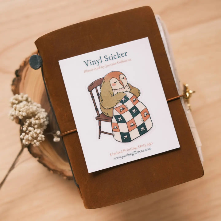 Quilting Tailorbird Sticker