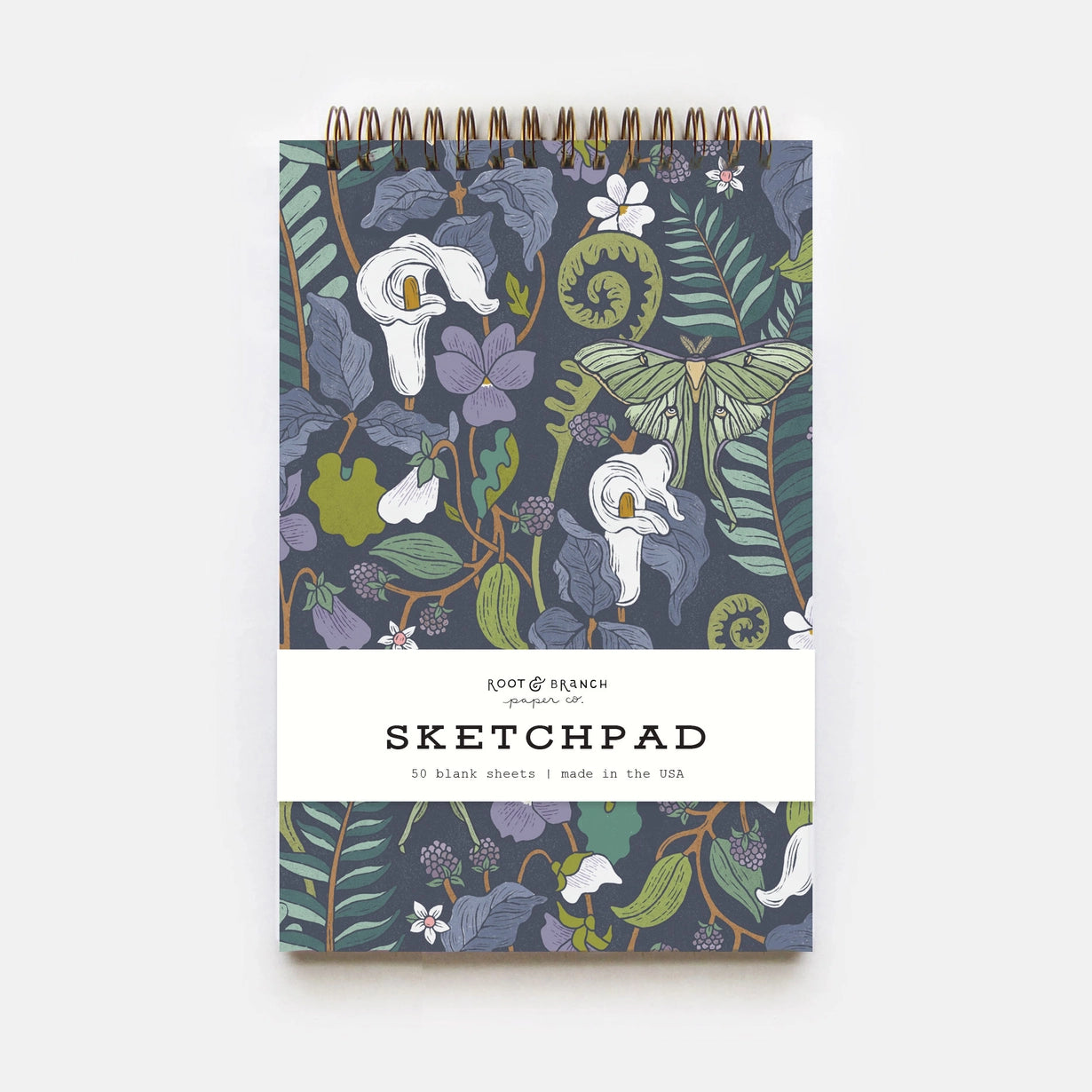Woodland Bramble Spiral Bound Sketchpad