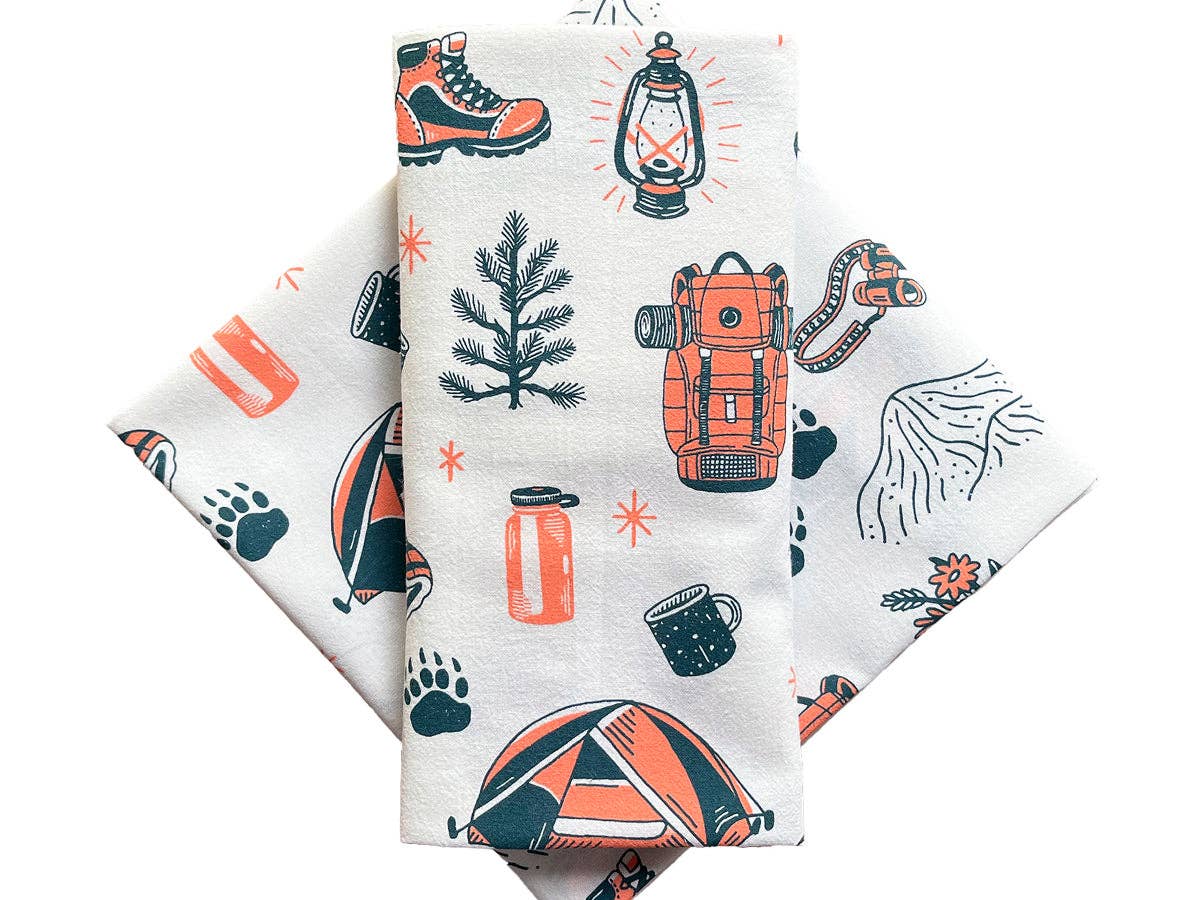 Seeking Adventure Tea Towel