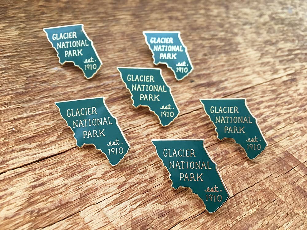 Glacier National Park Pin