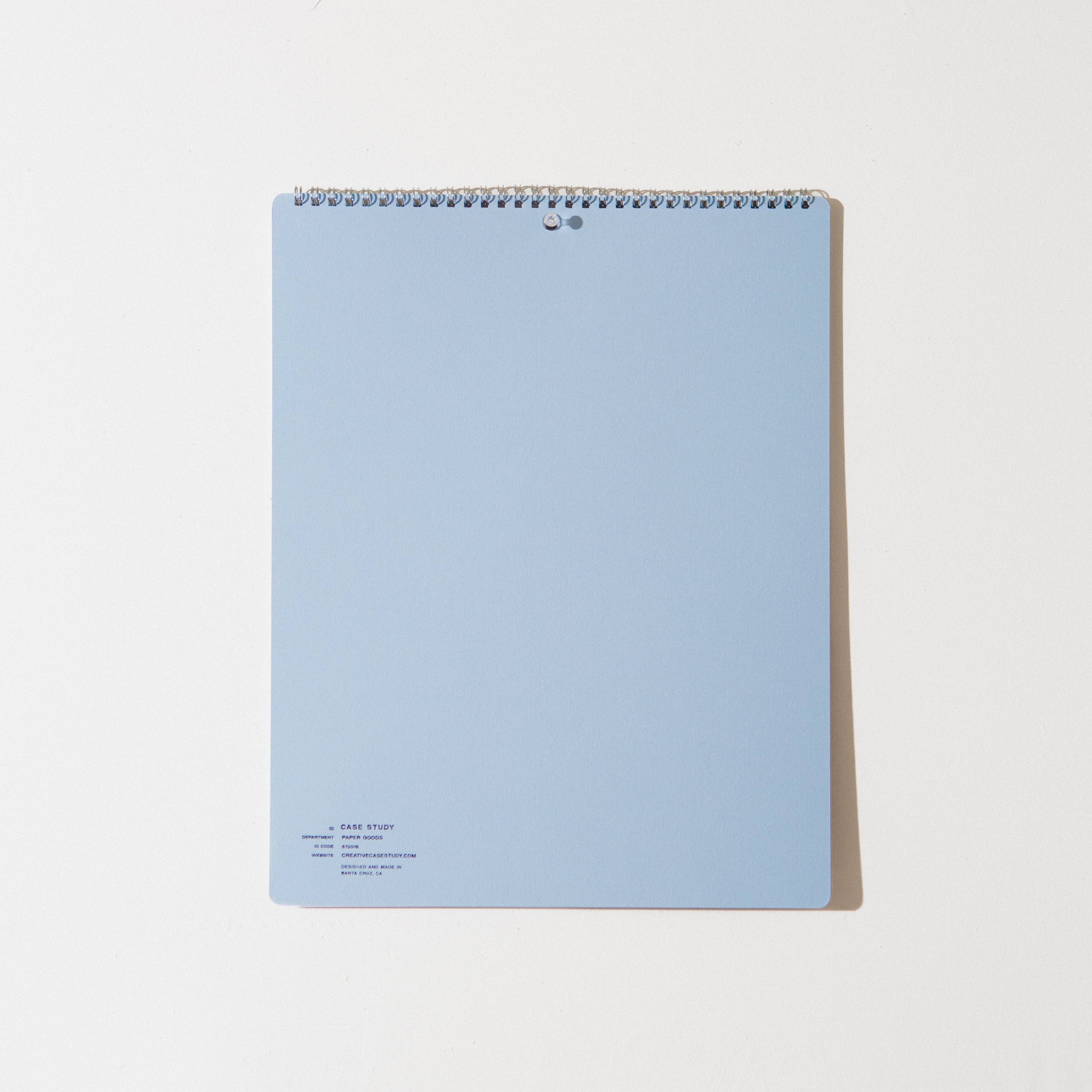 Utilitarian Undated Monthly Wall Calendar
