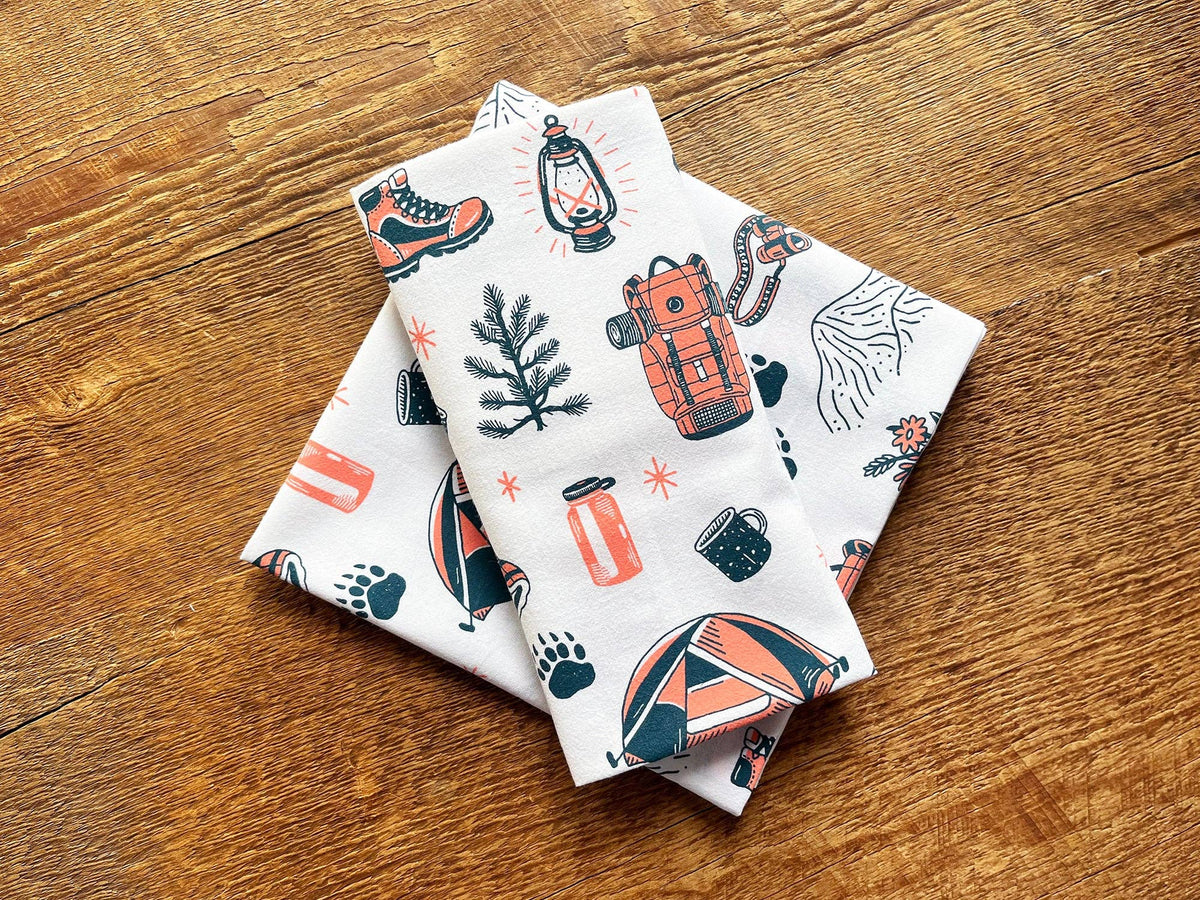 Seeking Adventure Tea Towel