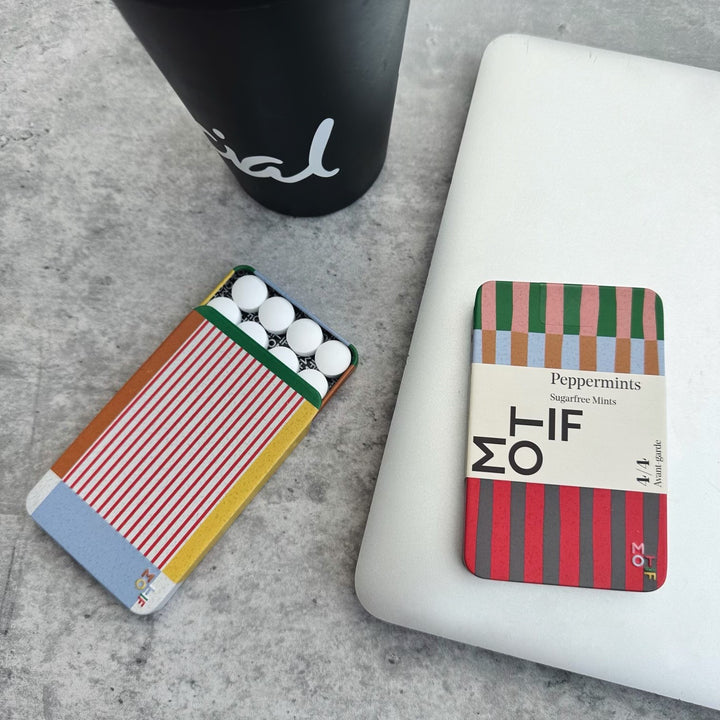 Mystery Motif Mints in a Tin - Avant Garde Bold Pattern