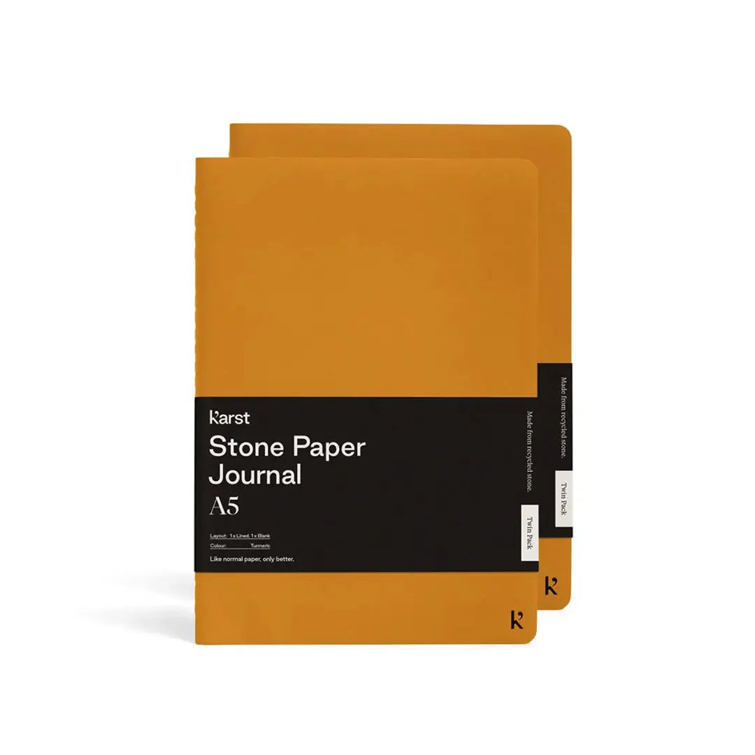 Karst A5 Stone Paper Notebook Set - 7 Colors