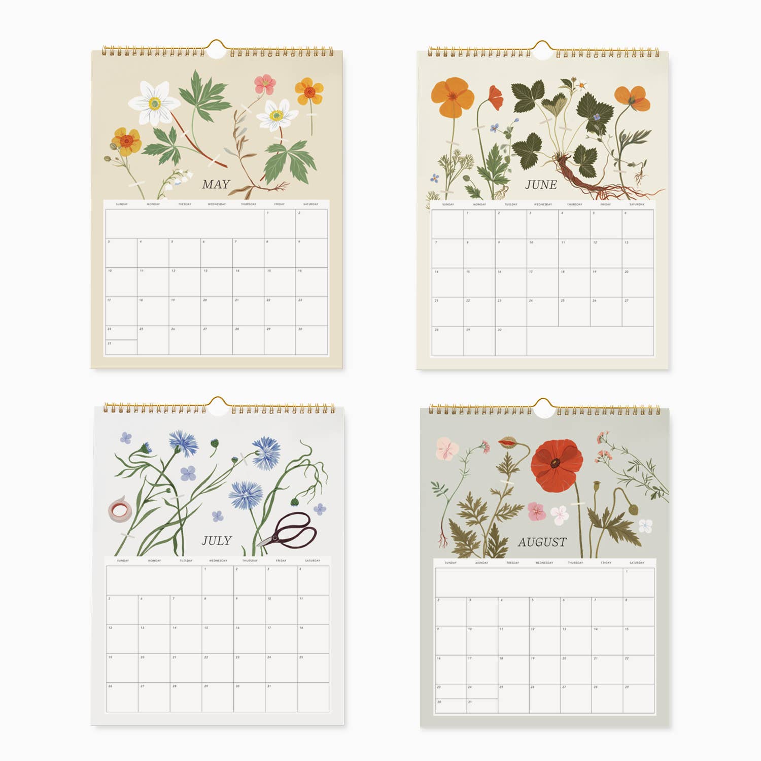 2026 Herbarium Wall Calendar
