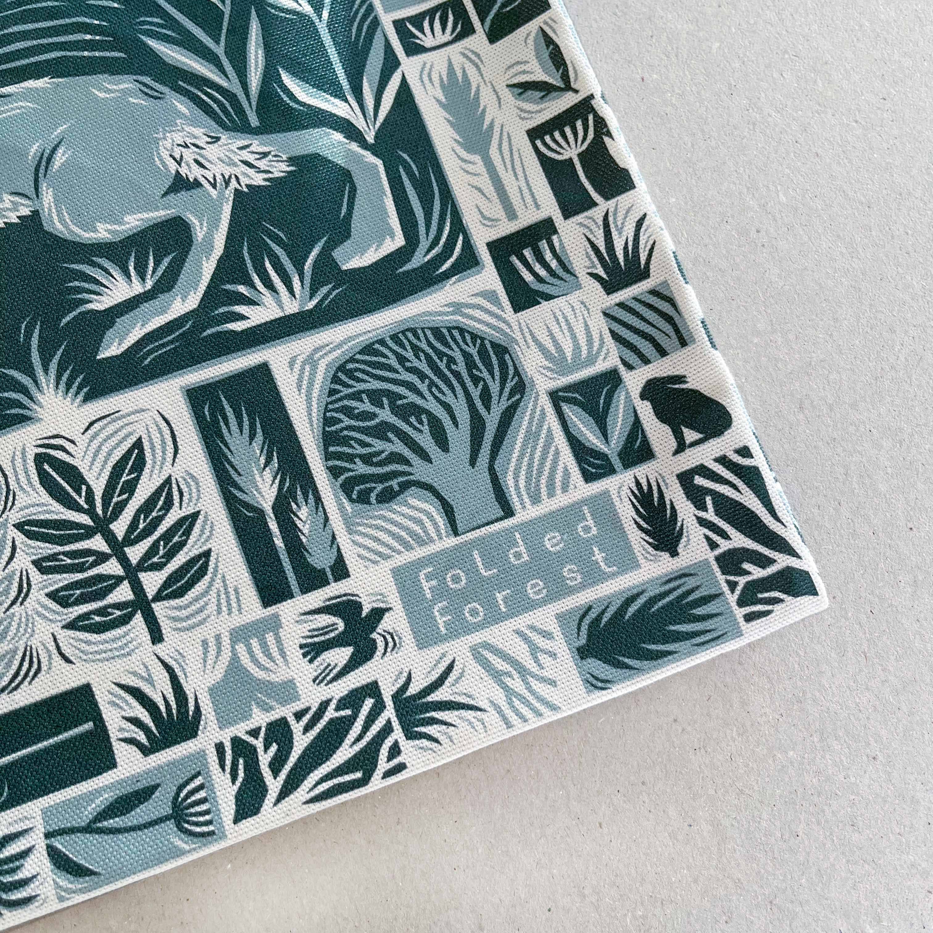 Folded Forest - Field's Edge Tote Bag