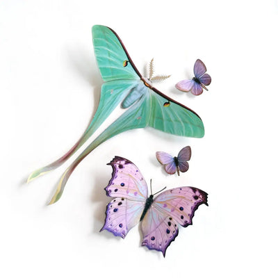 Hyacinth Paper Butterfly set