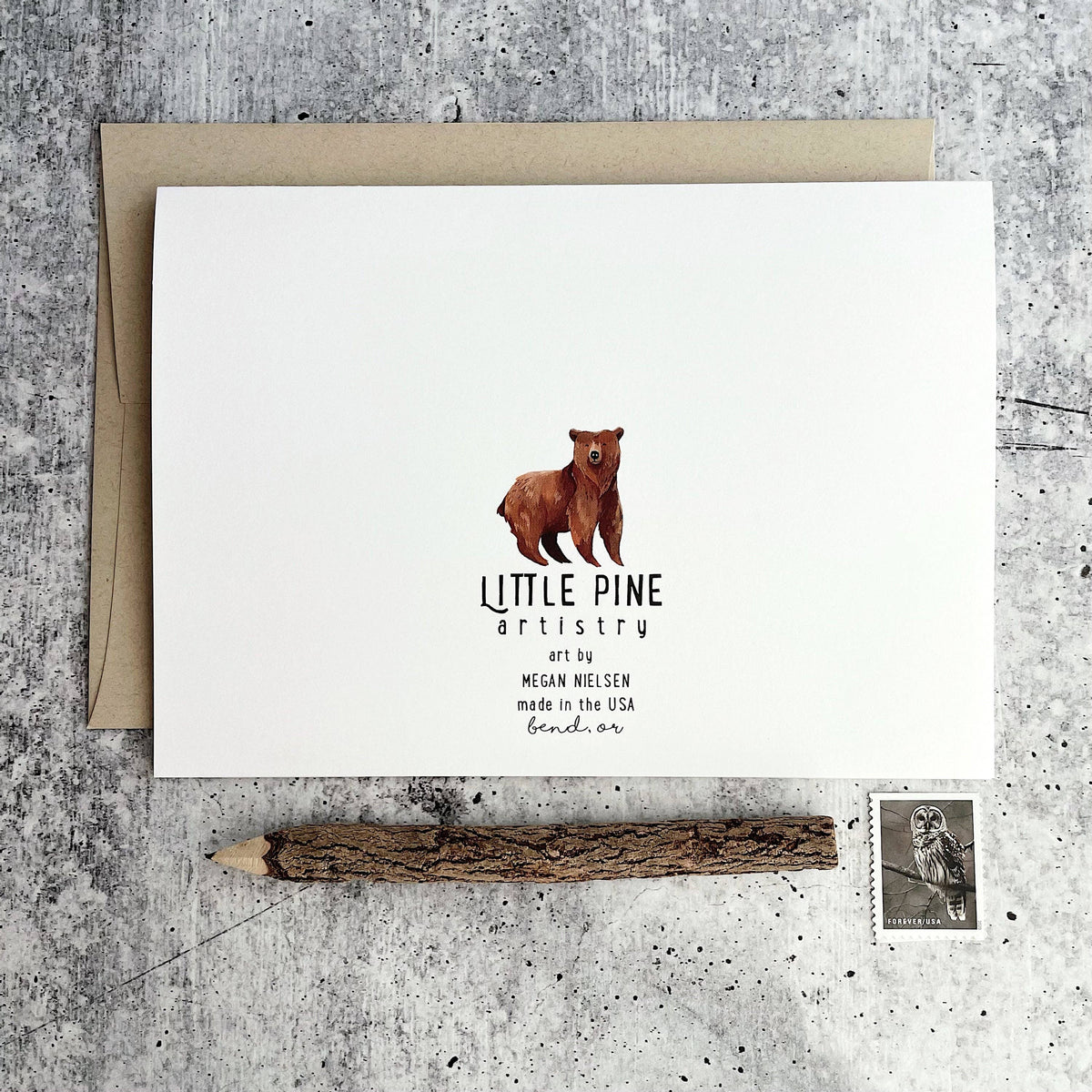 Skiing Foxes Seasons Greetings Card