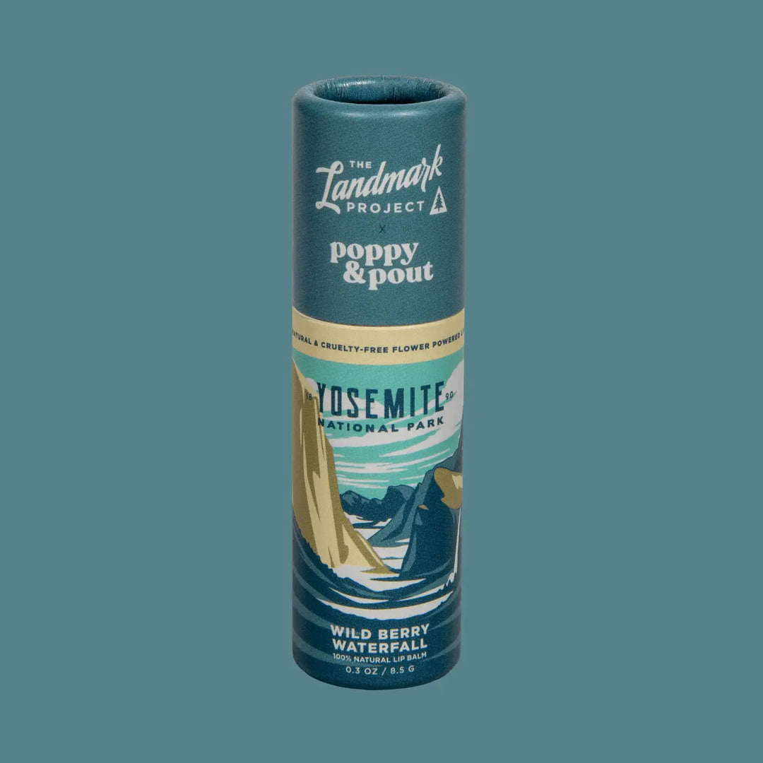 Lip Balm - Yosemite Wild Berry Waterfall - Special Edition Landmark Project