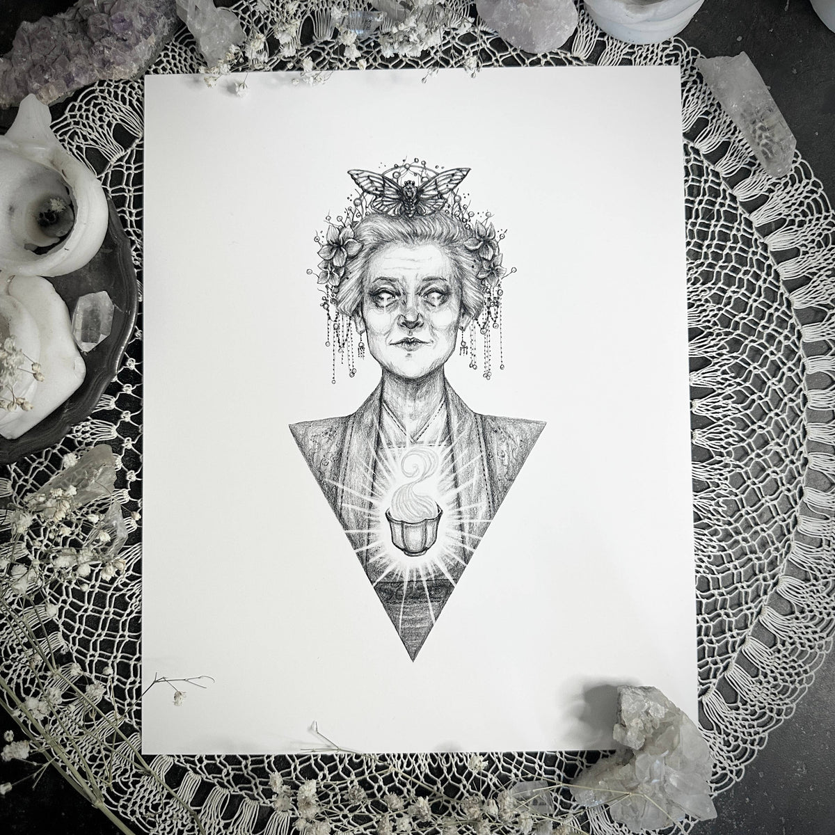 Meng Po - Chinese Goddess of Memory Print