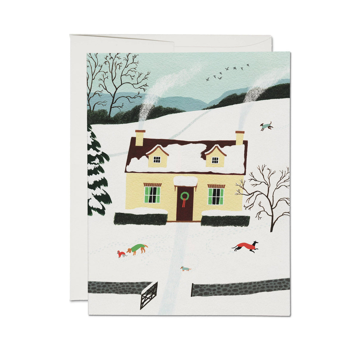 Winter Homestead Card