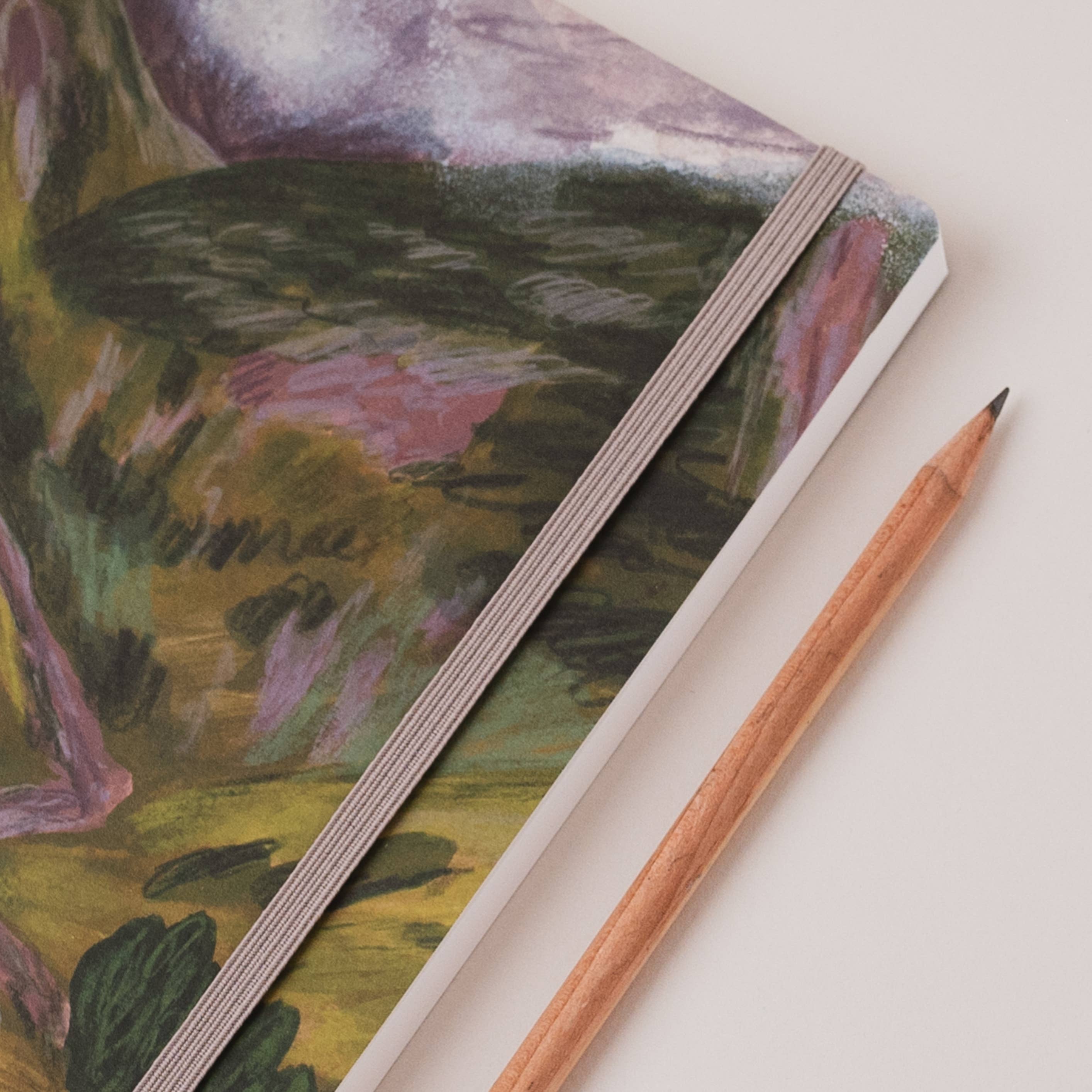 Scottish Highlands Lined Notebook