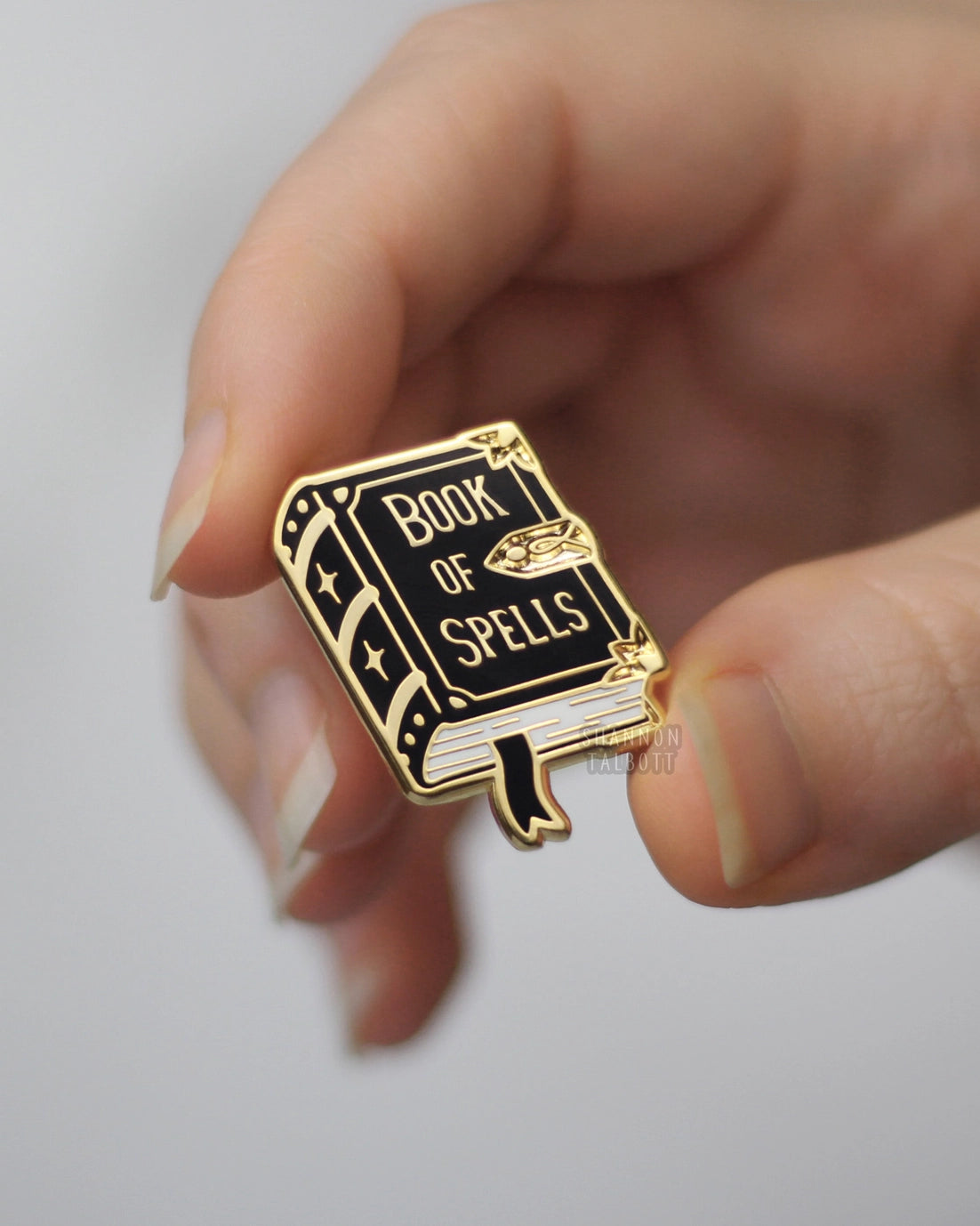 Book of Spells Pin