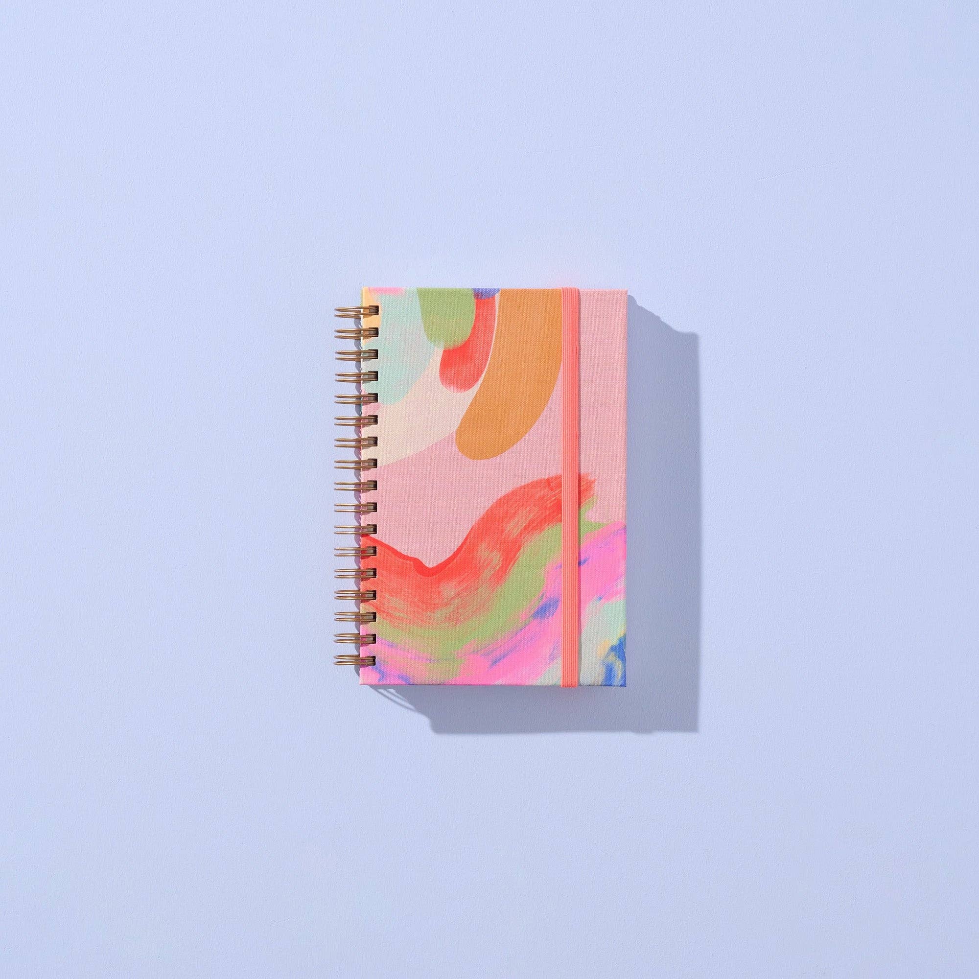 Hand-Painted A6 Notebook - Palmita Lined