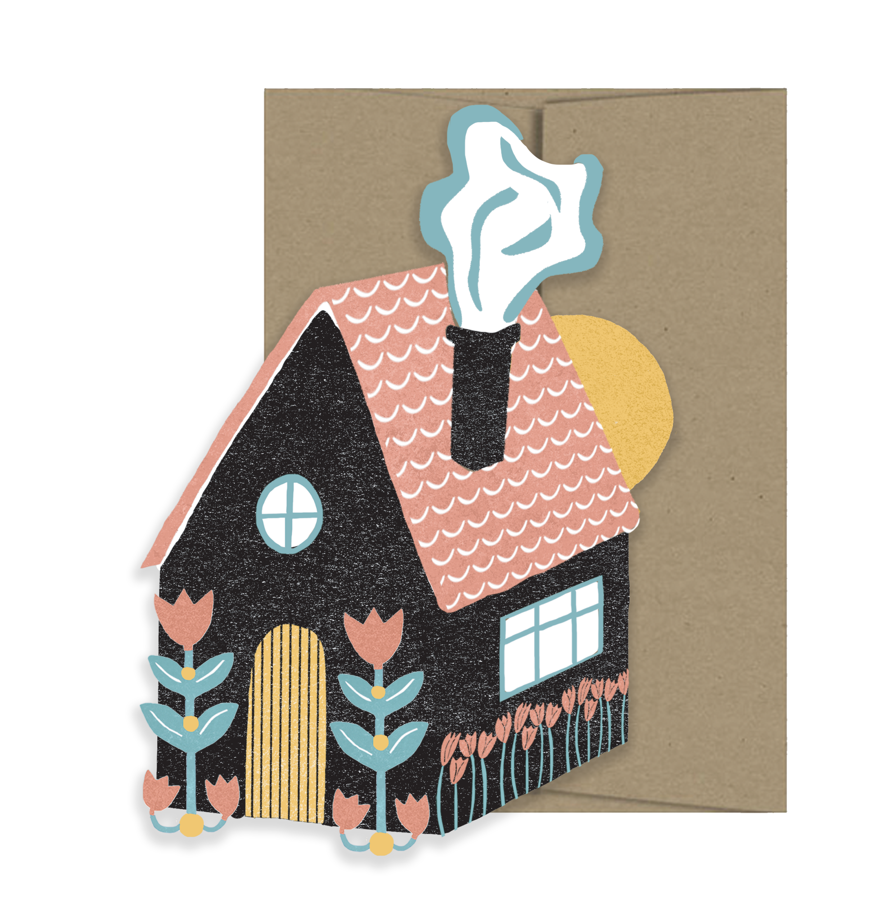 Folk Home Card