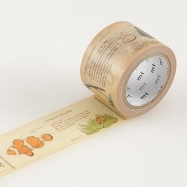 MT Encyclopedia Wide Washi Tape - 9 Styles