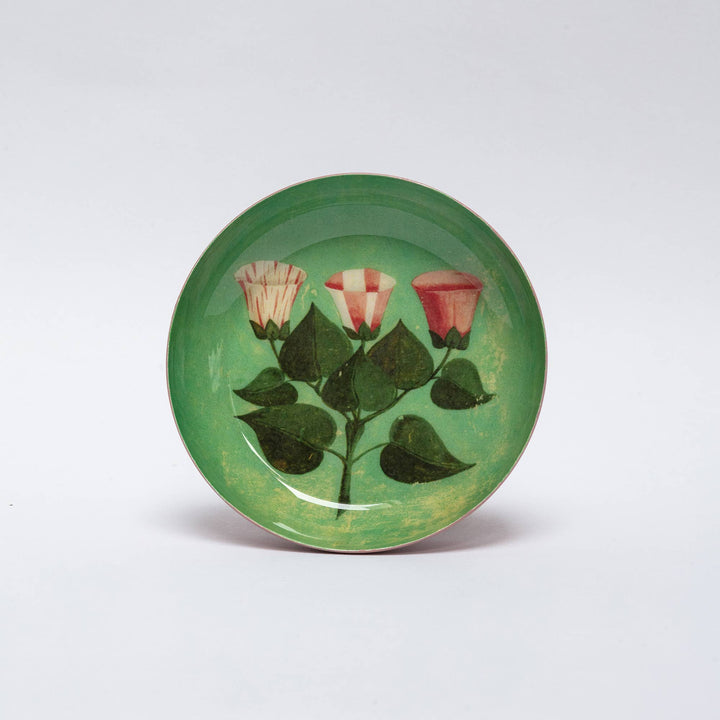 Festival of Flowers - Mini Round Enamel Tray
