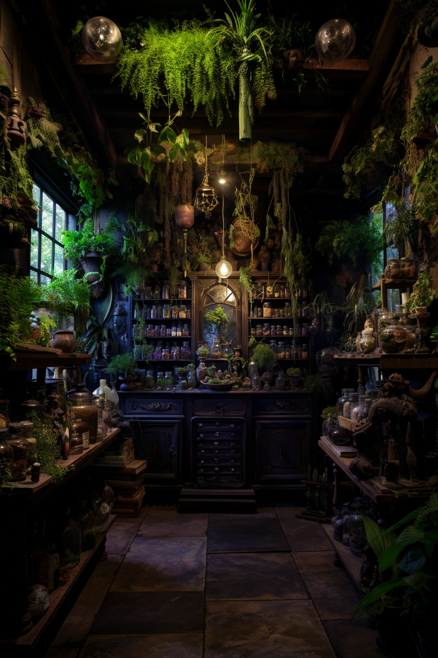 Witch's Apothecary Mystery Theme Set