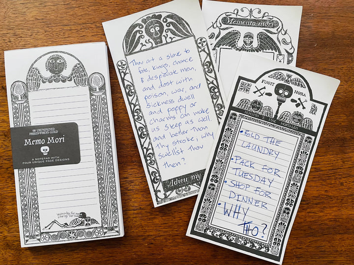 Memento Mori Notepad