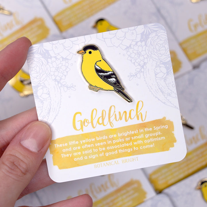 Goldfinch Pin