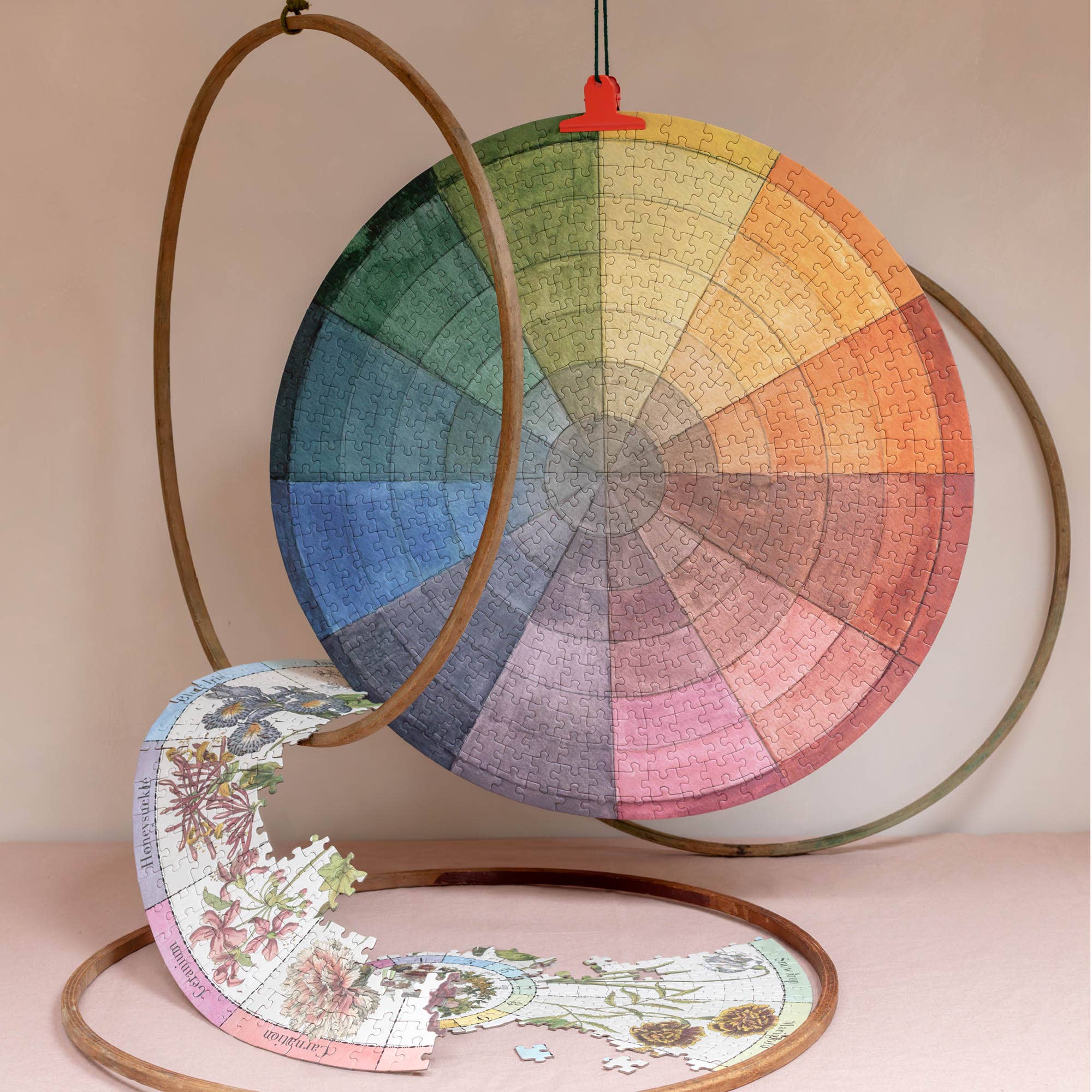 Color Wheel - 500 Piece Round Puzzle