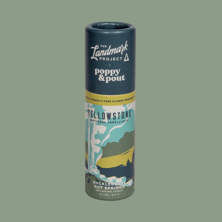 Lip Balm - Yellowstone Huckleberry Hot Springs - Special Edition Landmark Project
