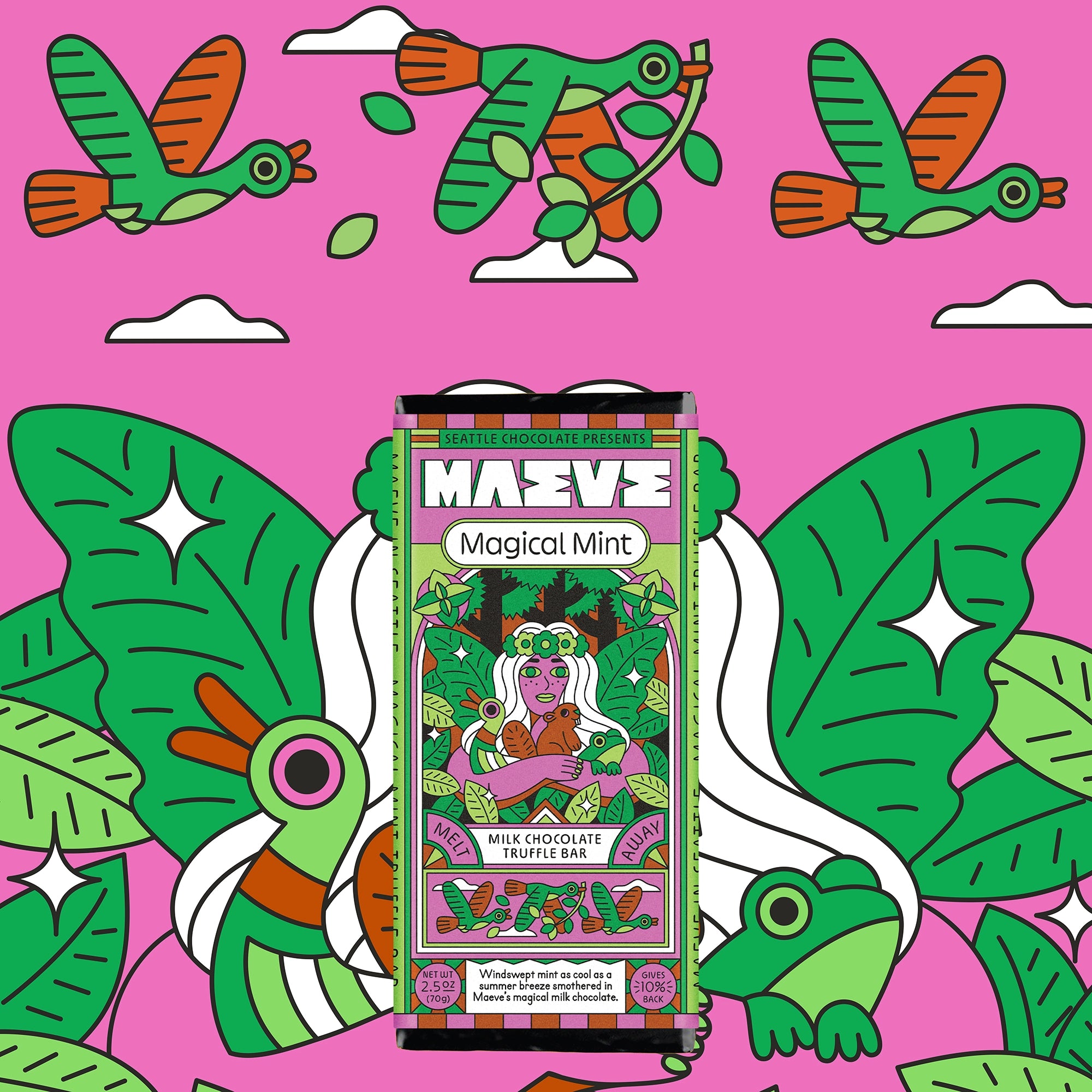 Magical Mint Chocolate Bar