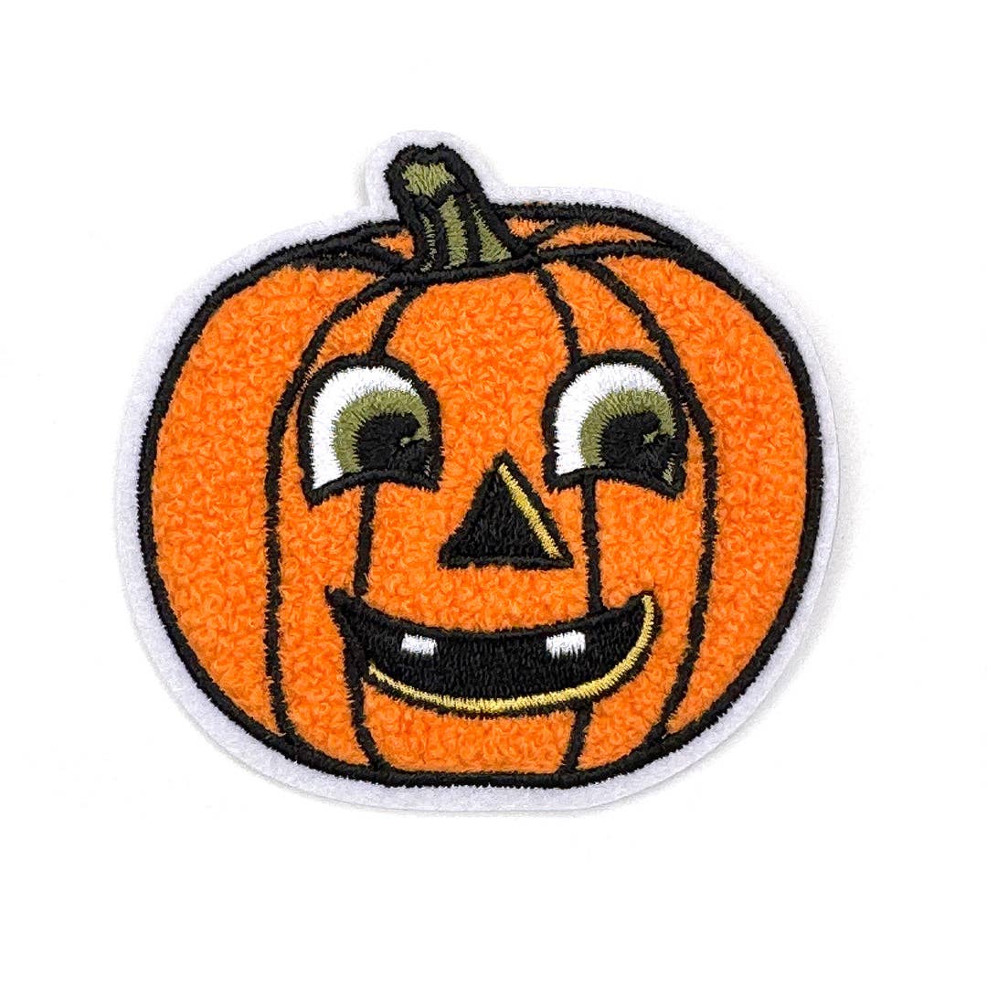Pumpkin Iron On Patch
