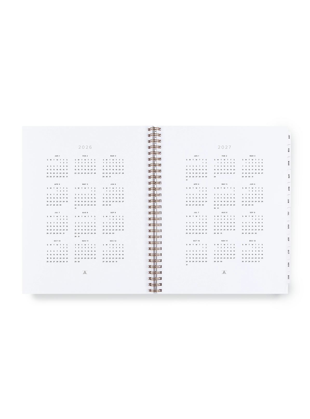 Appointed Year Task Planner - 2026 Dated (Jan 2026 - Dec 2026)