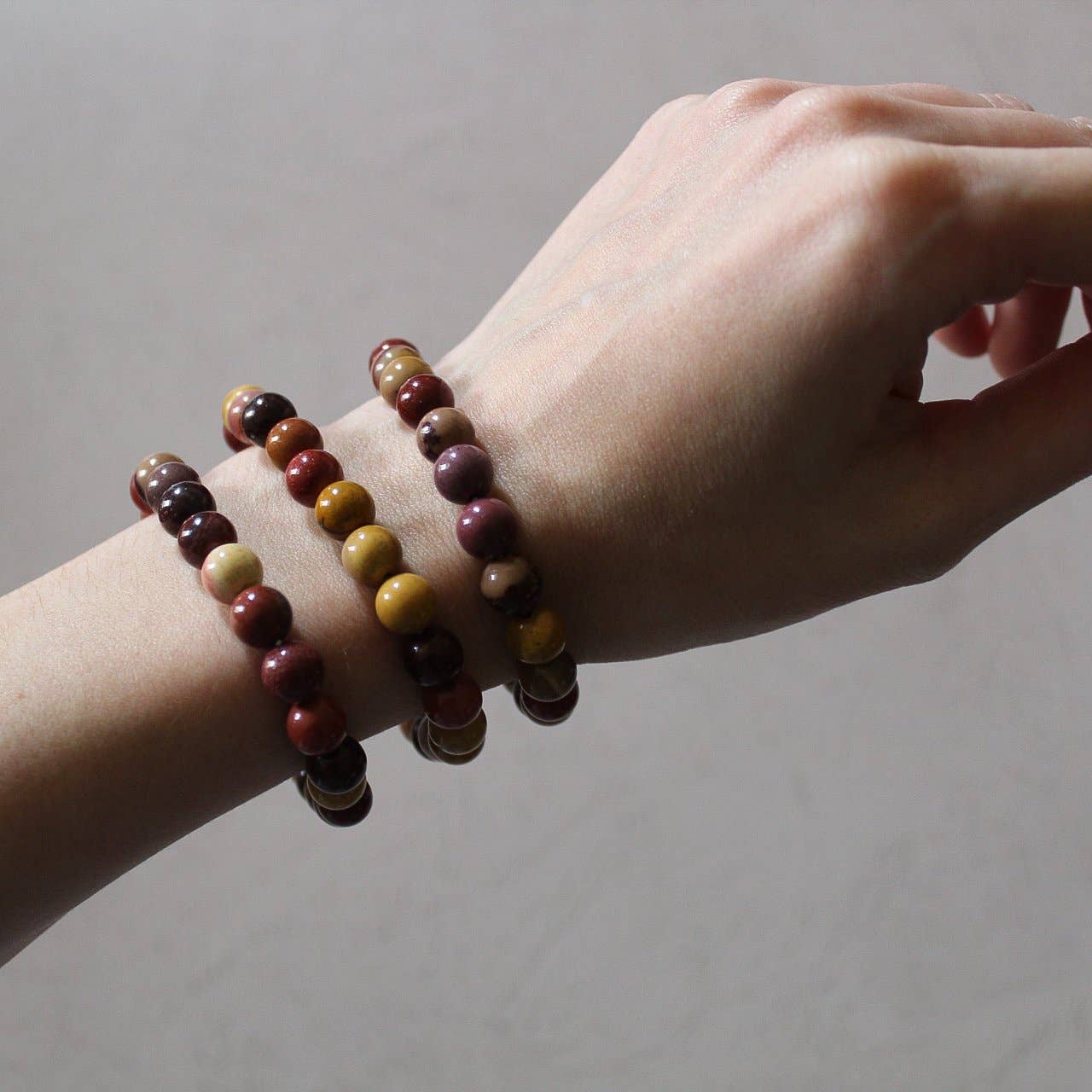 Mookaite Jasper - Crystal Bracelet