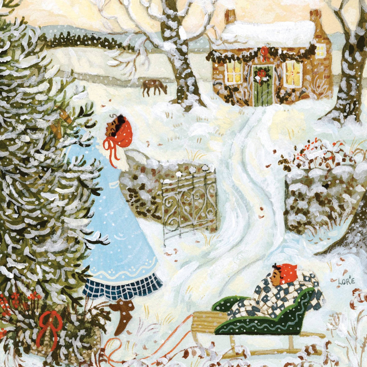 Winter Boughs - Mini 100 Piece Puzzle
