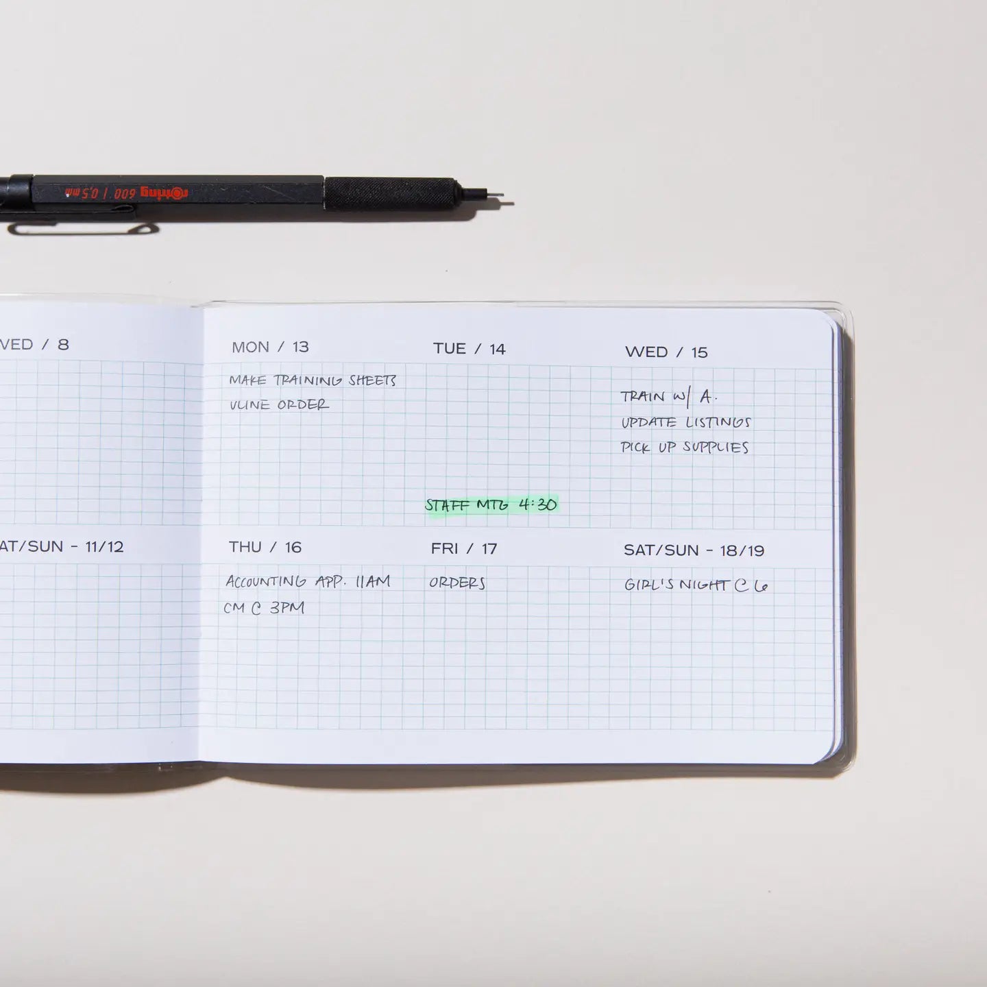 2025/2026 Mid-Year Master Planner - Travel Size