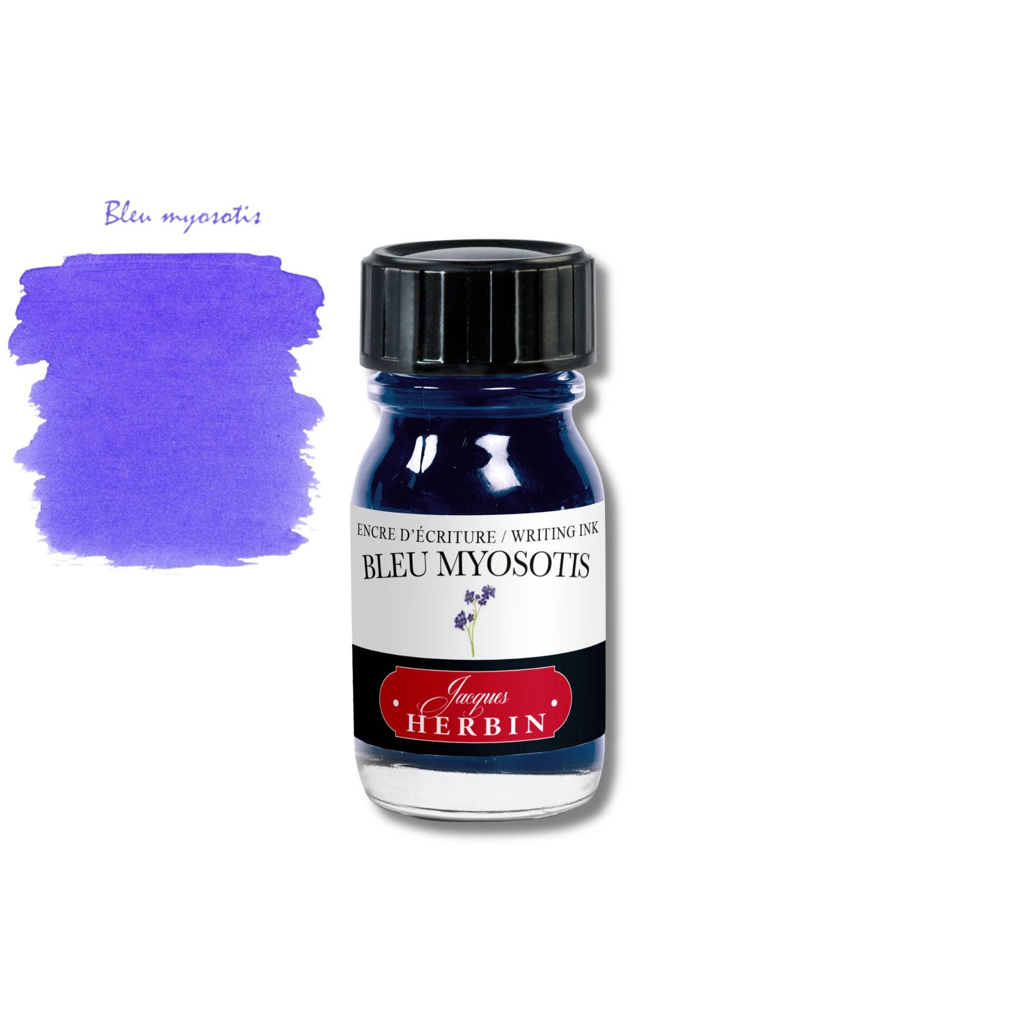 Herbin Fountain Pen Ink 10ml Bottle - Violette Pensée