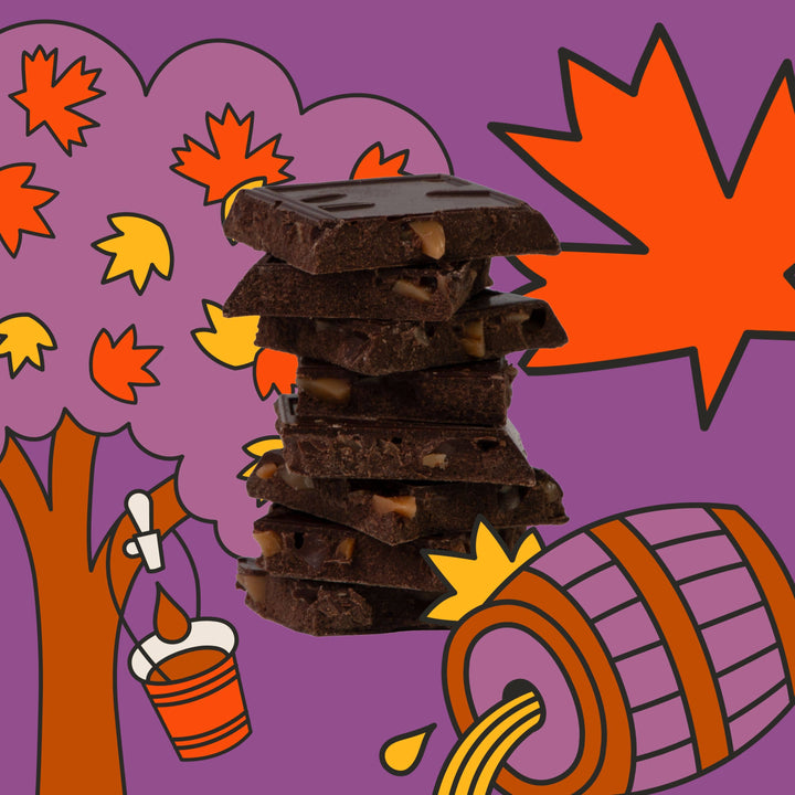 Maple Bourbon Chocolate Bar