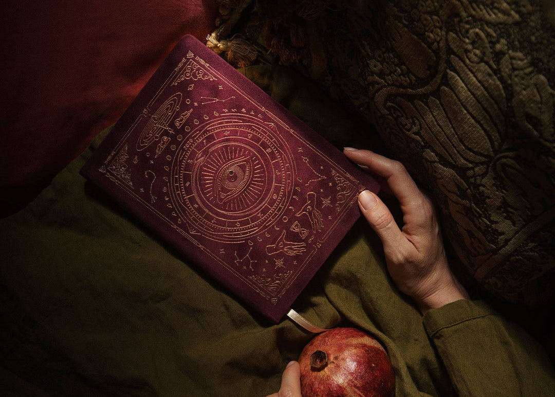 Magic of I - 2026 Astrological Almanac & Guidebook - Pomegranate Velvet
