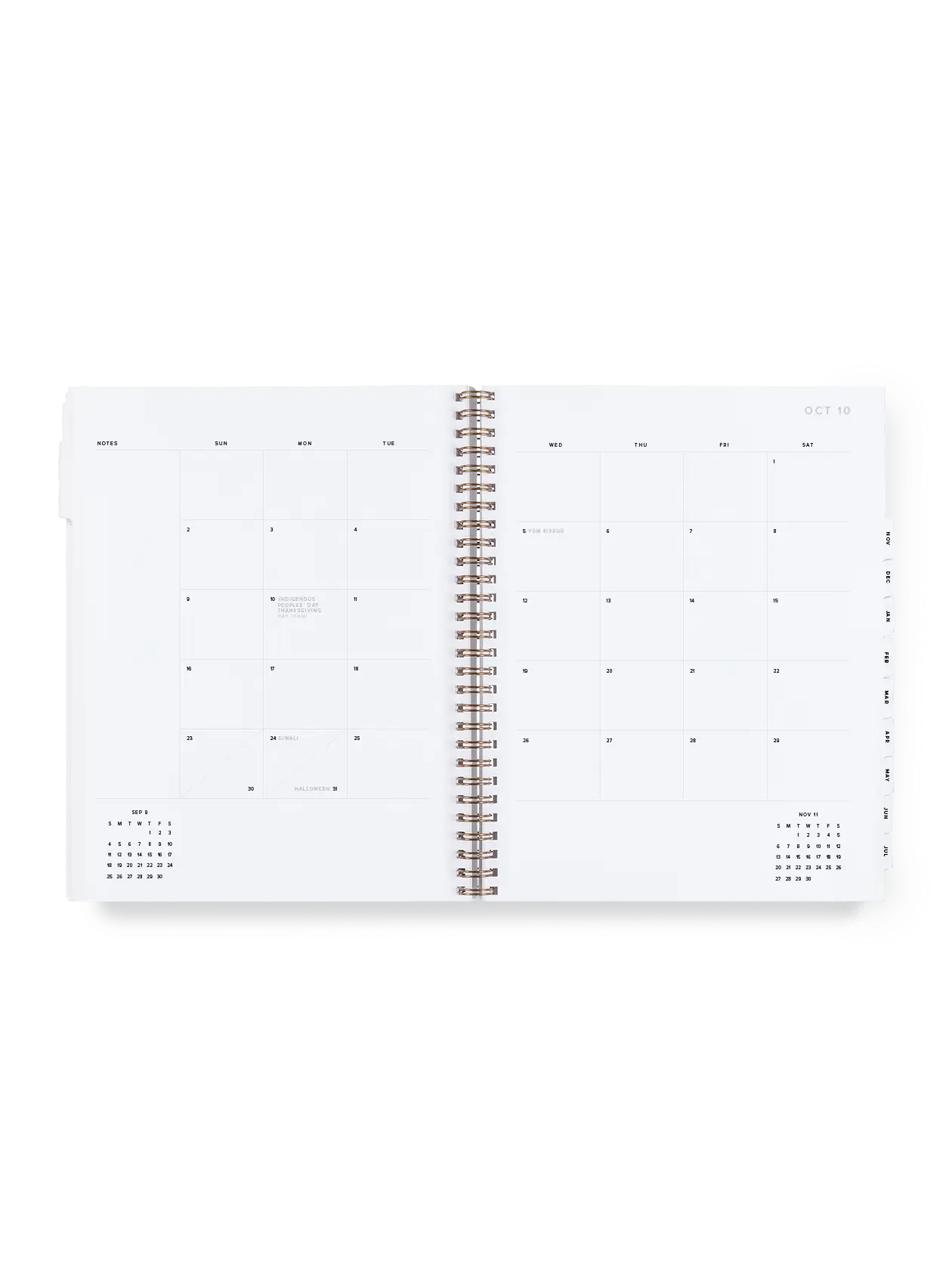 Appointed 23-24 Year Task Planner - Charcoal Gray