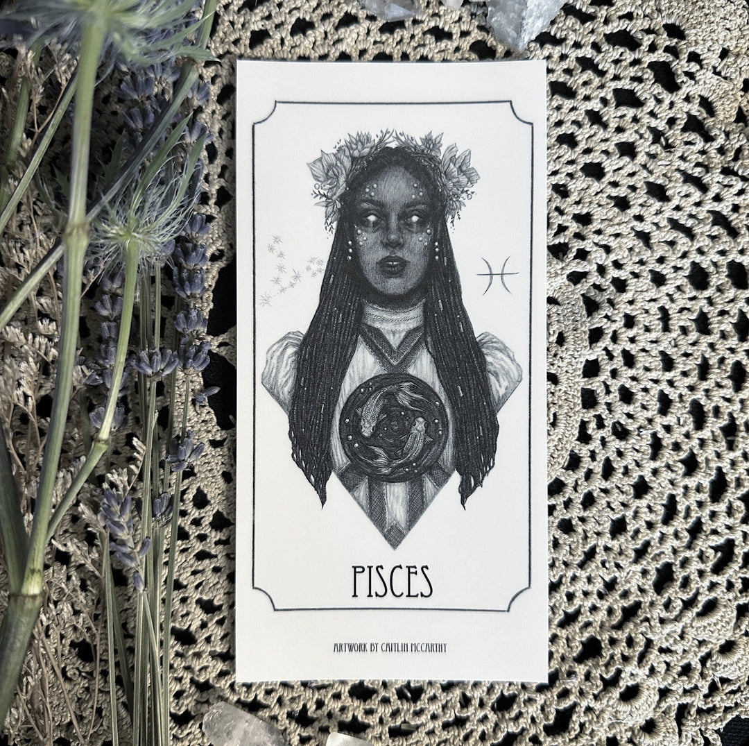 Pisces Devotional Candle Sticker