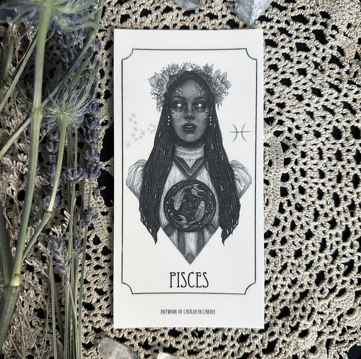 Pisces Devotional Candle Sticker