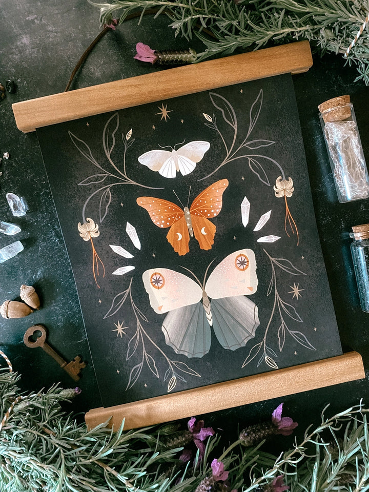 The Moth Collector Print