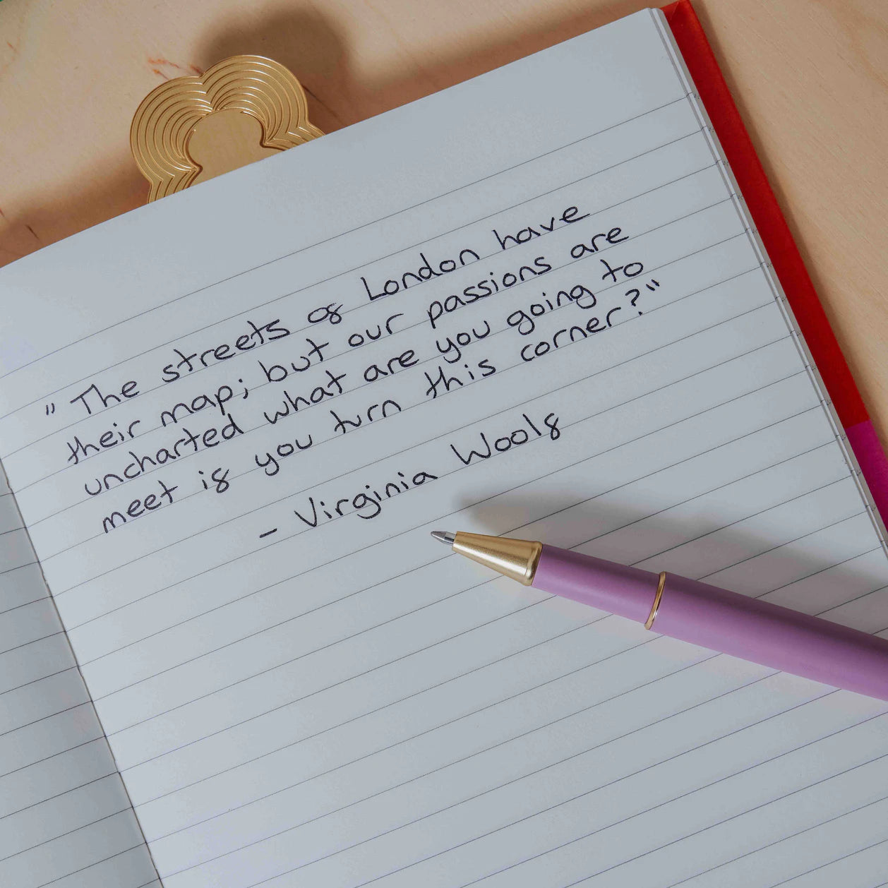 Wave Rollerball Pen - Lilac