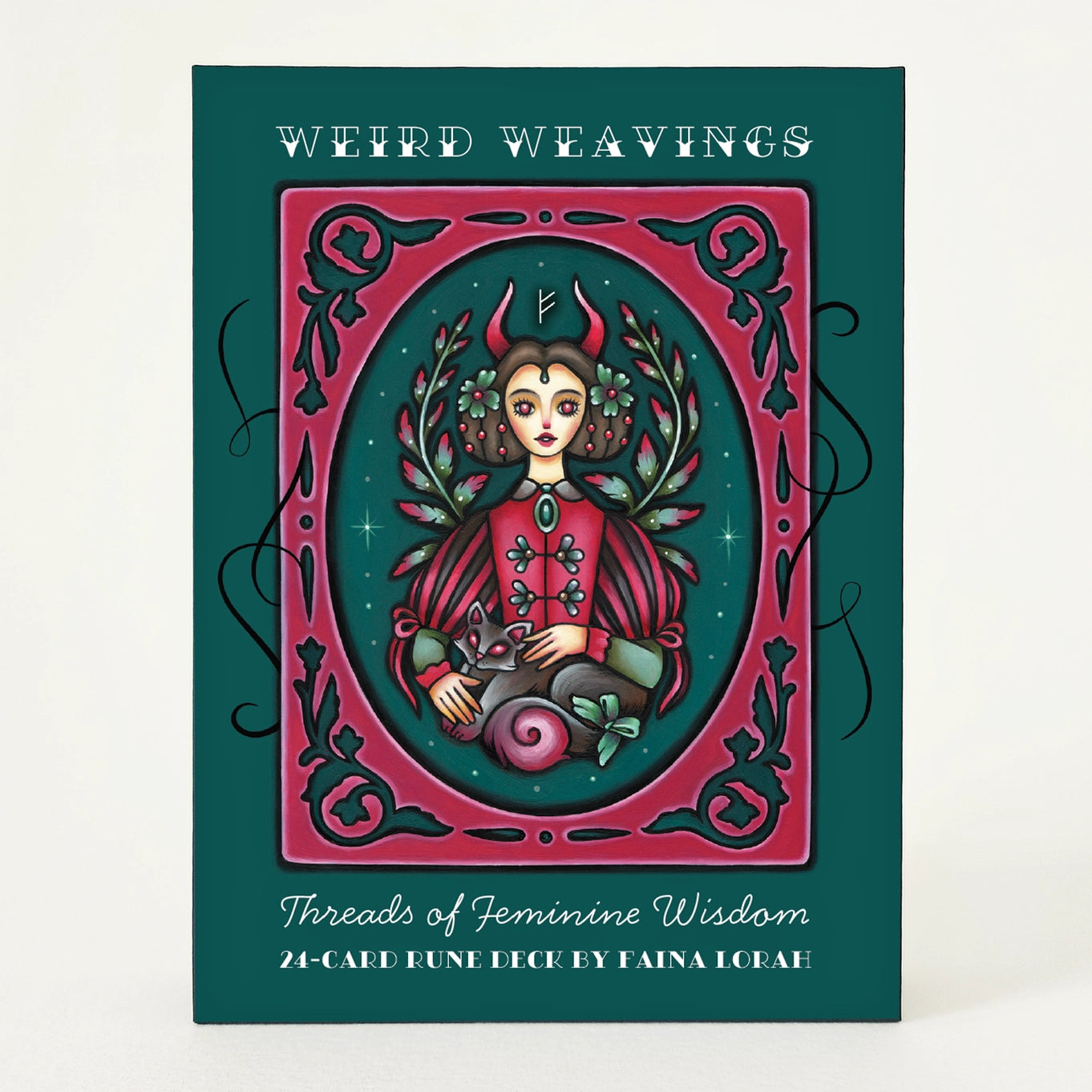 Weird Weavings: Threads Of Feminine Wisdom Rune Oracle Deck