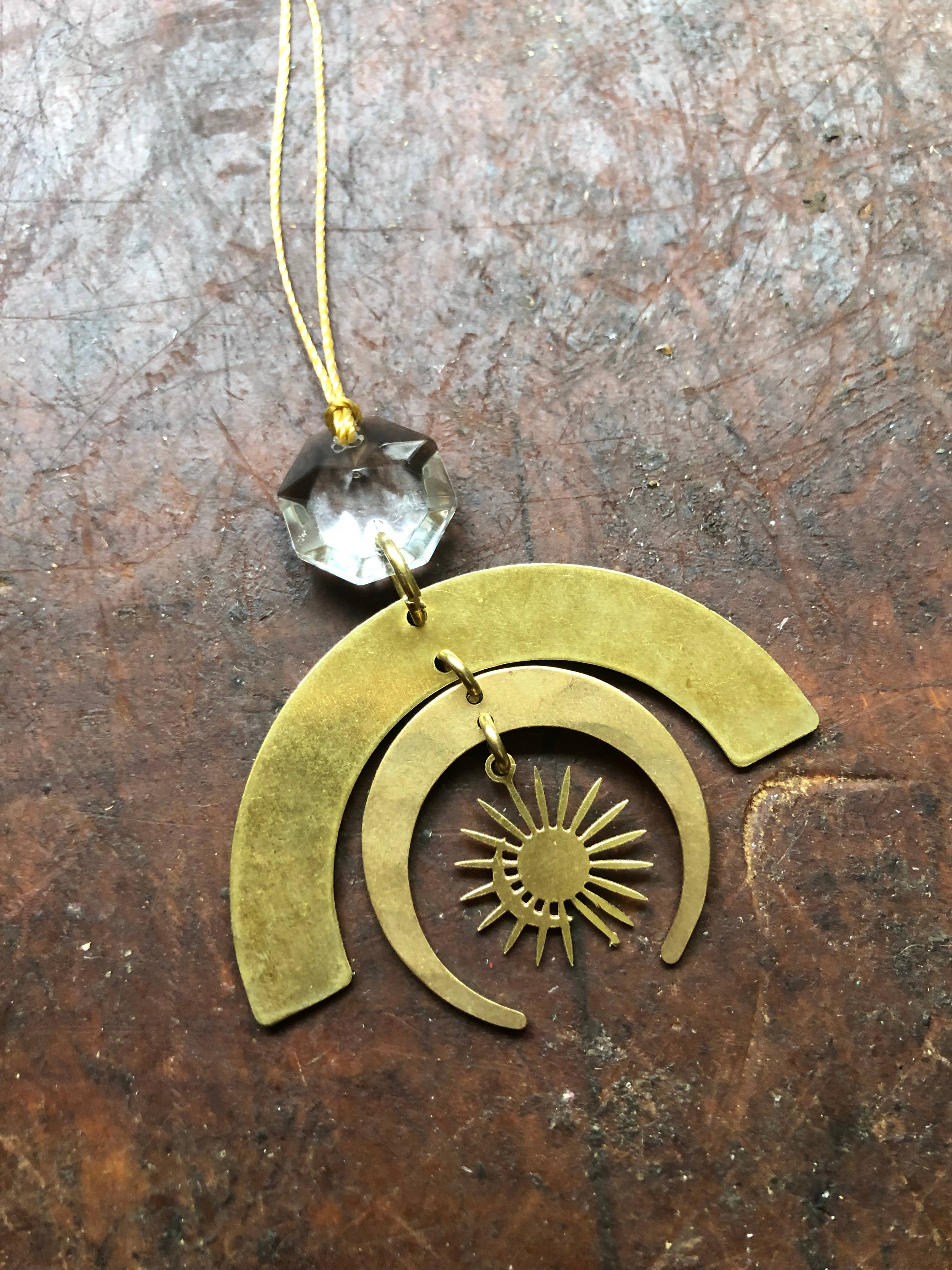 Cassiopeia Brass Ornament