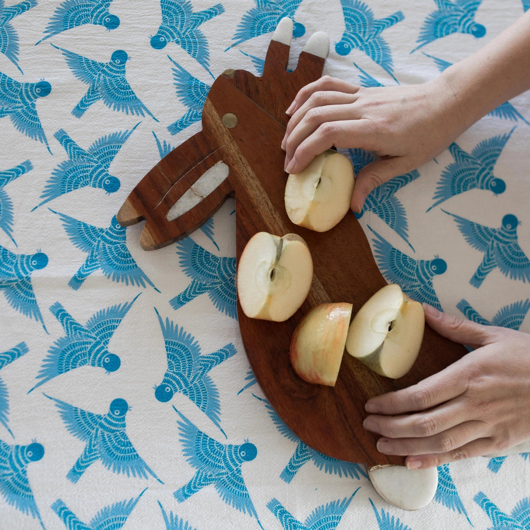 Gingiber Bluebird Tea Towel