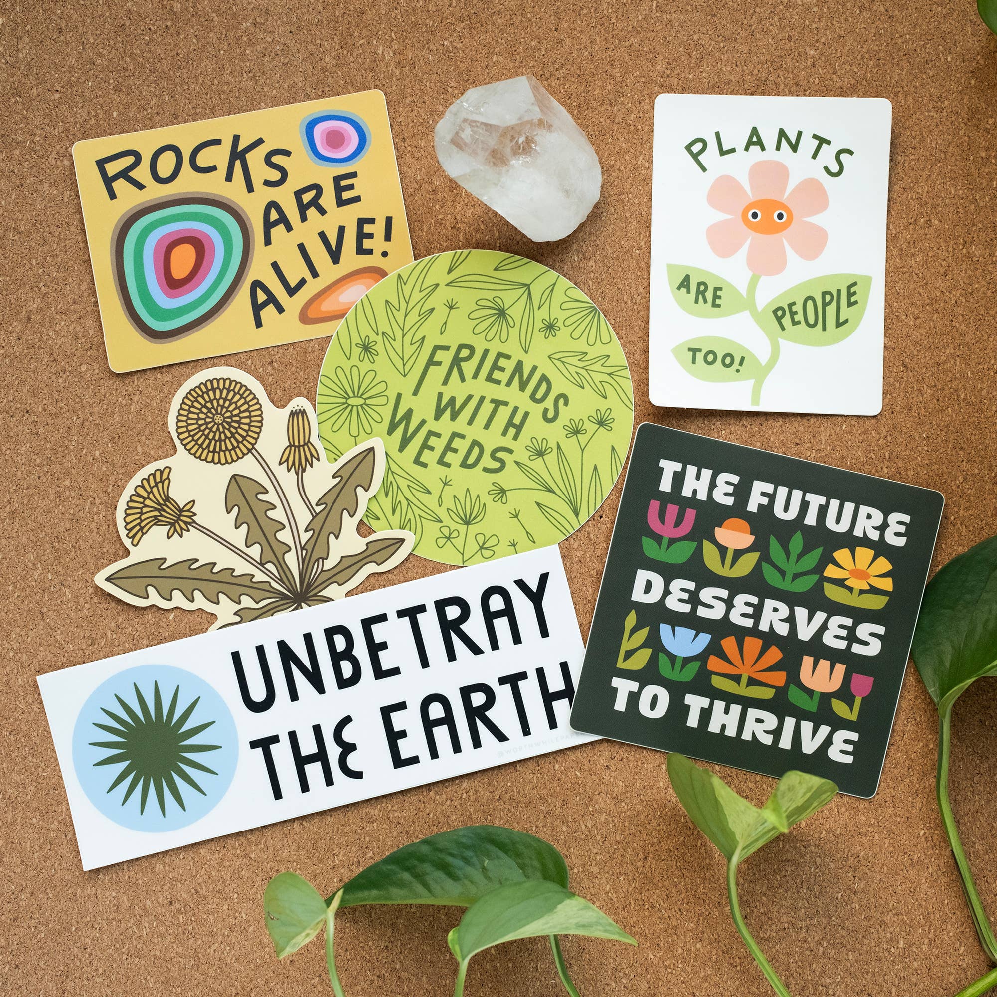 Rocks Are Alive Sticker