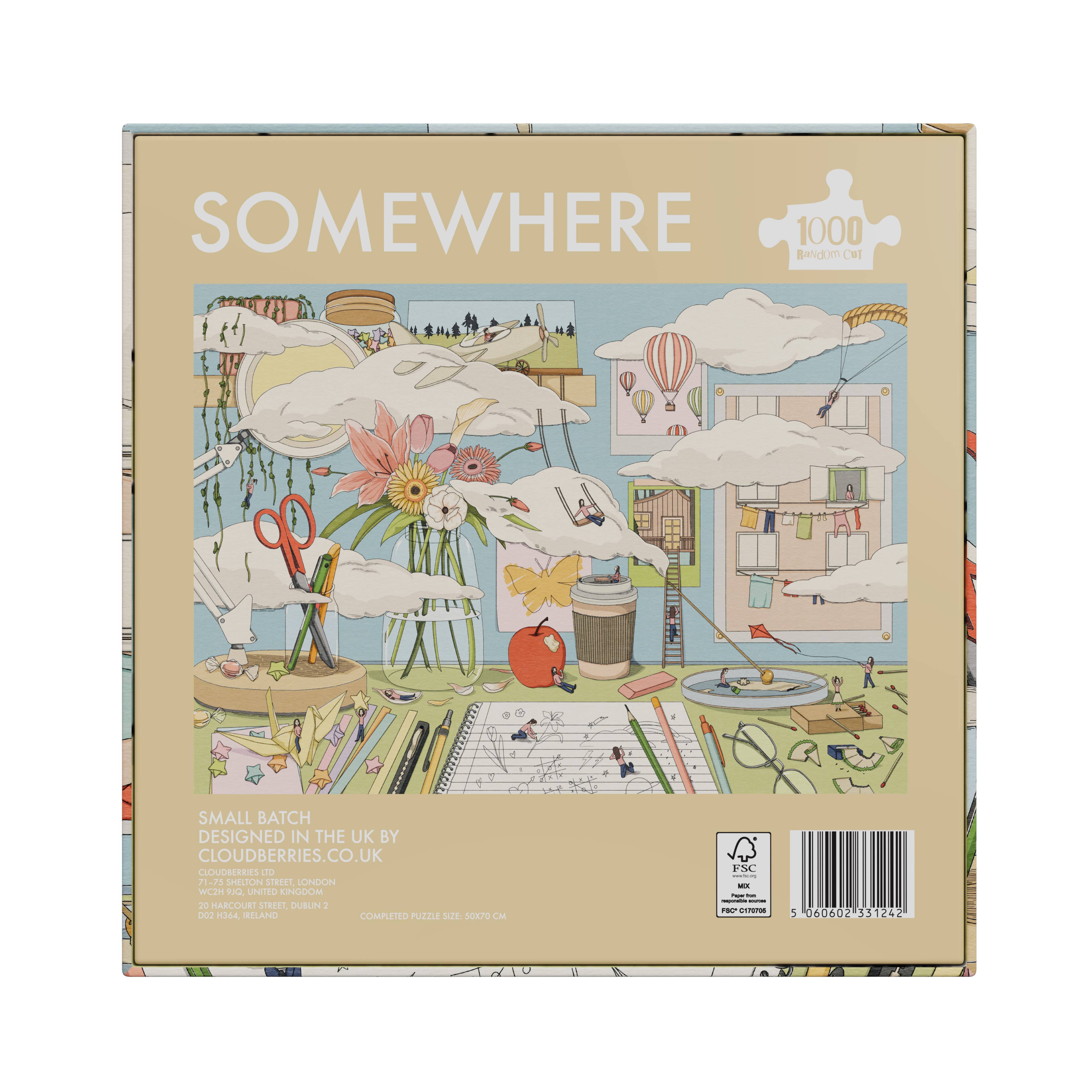 Somewhere 1000 Piece Puzzle