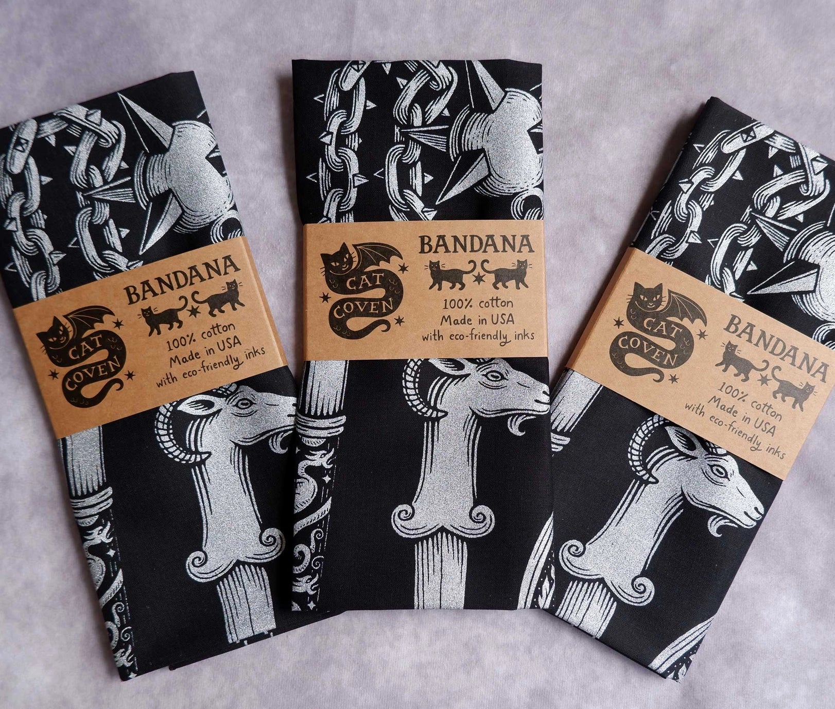 Choose your Weapon Silver Bandana