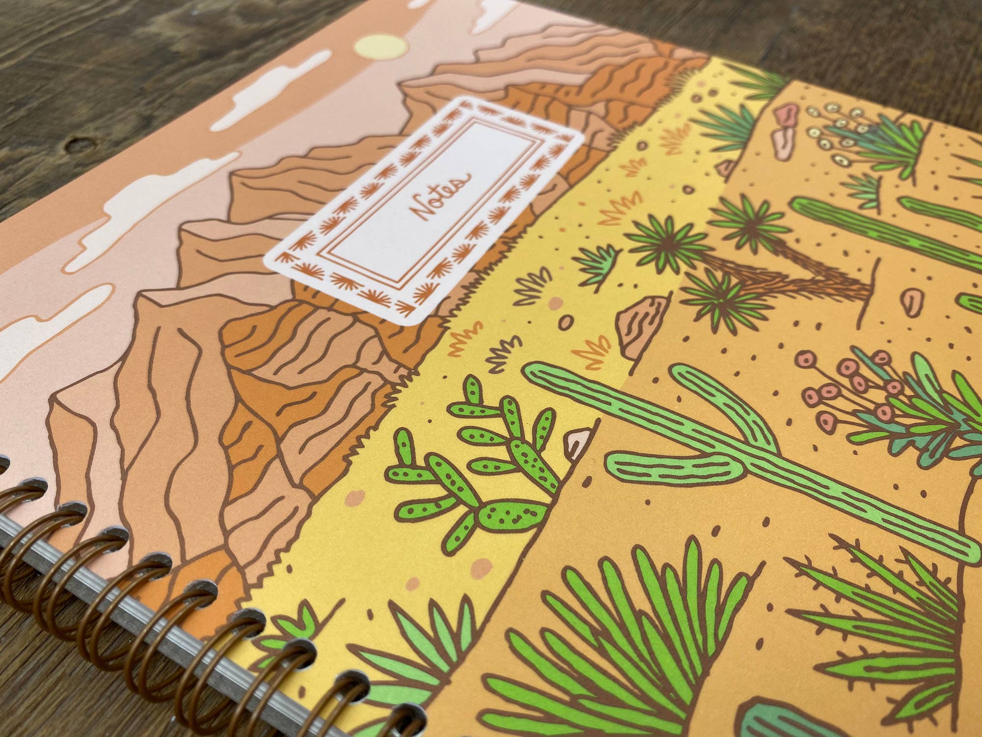 Desert Spiral Notebook